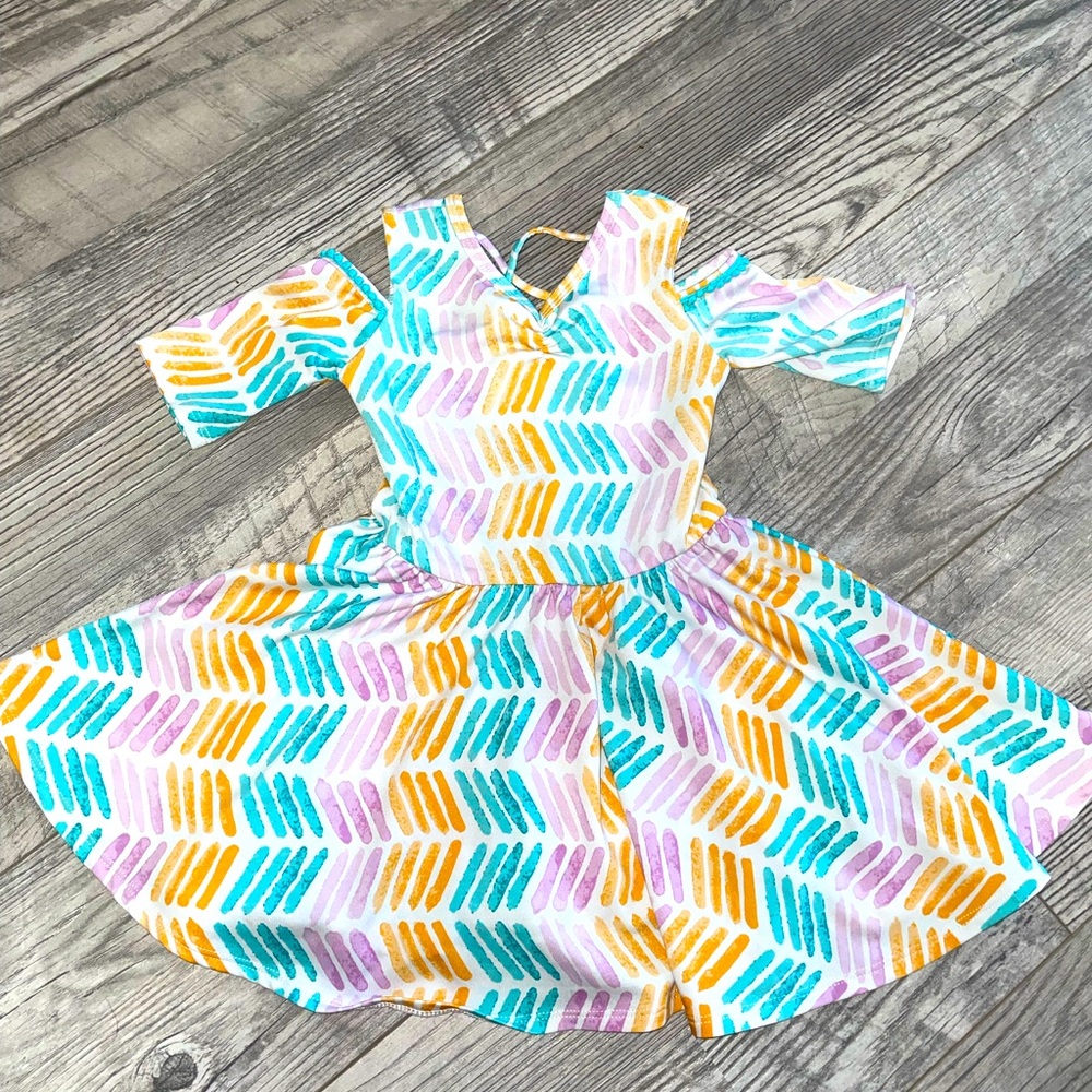 Dot dot smile dress. Size 2t.